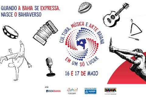 Primeira edição do Festival Bahia Verso acontece nos dias 16 e 17 de maio em Salvador